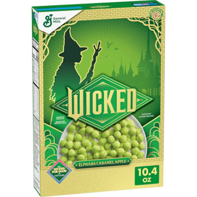General Mills Wicked Elphaba Caramel Apple Breakfast Cereal - 10.4 Oz - Image 1