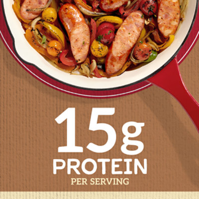 Aidells Bacon & Caramelized Onion With Mozzarella Cheese Smoked Chicken Sausage 12 Oz - 12 OZ - Image 2