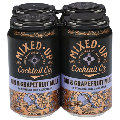 Mixed Up Gin & Grapefruit Mule Cans - 4-12 FZ - Image 2