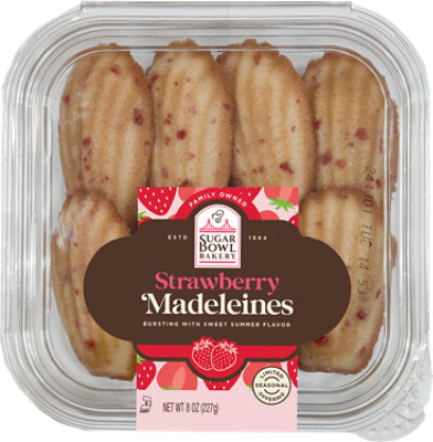Sugar Bowl Strawberry Madeleines 8 Ounce - 8 OZ - Image 1