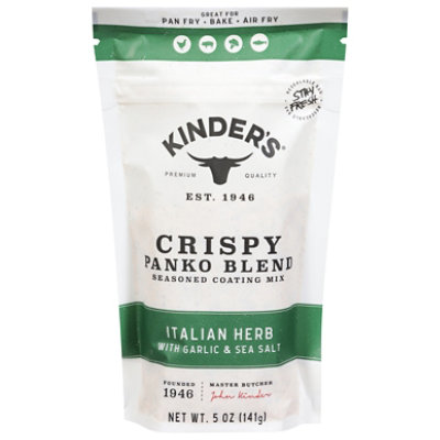 Italian Herb Crispy Panko Blend Coating Mix - 5 OZ - Image 1