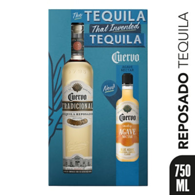 Cuervo Tradicional Repo 750 Ml & 200 Ml Agave Syrup - 950 ML - Image 2