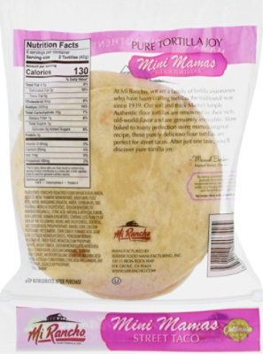 Mini Mamas Flour Tortillas - 11.8 OZ - Image 6