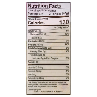 Mini Mamas Flour Tortillas - 11.8 OZ - Image 4