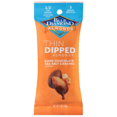 Blue Diamond Dark Chocolate Sea Salt Caramel 2oz - 2 OZ - Image 1