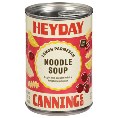 Heyday Canning Co Soup Noodle Lemon Parmesan - 15 OZ - Image 1