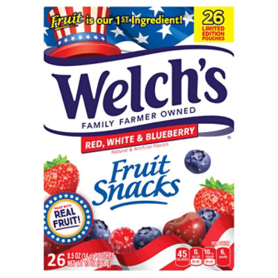 Welchs Fs Red White & Blueberry 26ct Box - 26 CT - Image 3