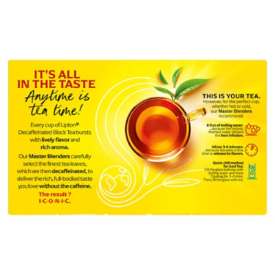 Lipton Tea Bag Decaf Cup 50 Ct - 50 CT - Image 4