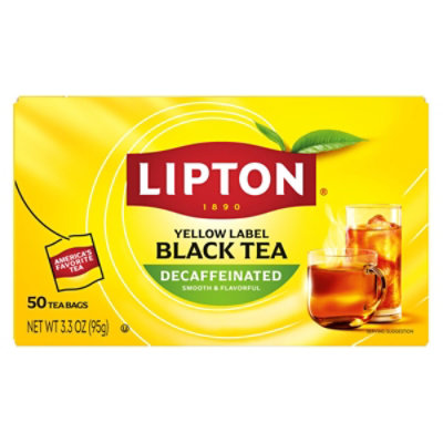 Lipton Tea Bag Decaf Cup 50 Ct - 50 CT - Image 1
