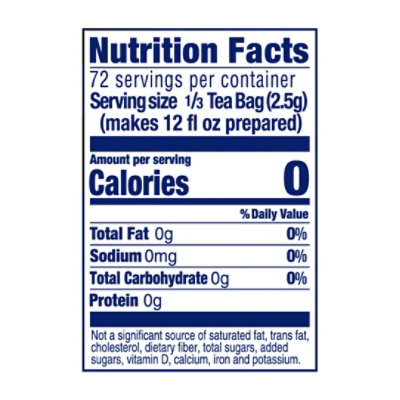 Lipton Iced Tea Bag Black Unsweetened 24.0 Ct - 24 CT - Image 3