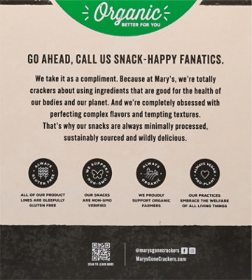 Marys Gone Crackers Seaweed Black Sesame 4oz - 4 OZ - Image 5