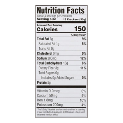 Marys Gone Crackers Seaweed Black Sesame 4oz - 4 OZ - Image 3