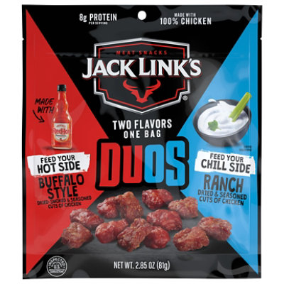 Jack Links Wild Chicken Bites Franks Red Hot 4oz - 4 OZ - randalls