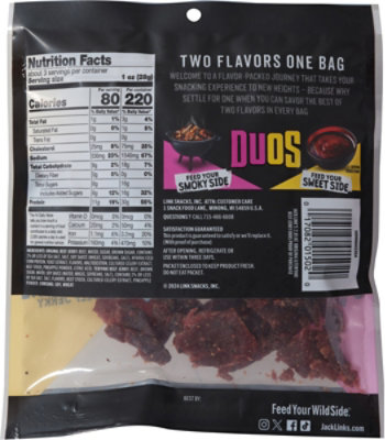 Jack Links Duos Original & Teriyaki 2.85oz - 2.85 OZ - Image 5