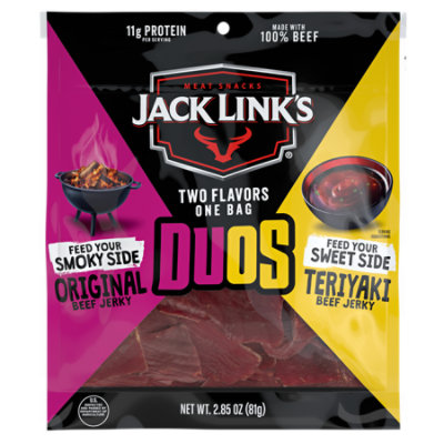 Jack Links Duos Original & Teriyaki 2.85oz - 2.85 OZ - Image 2