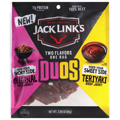 Jack Links Duos Original & Teriyaki 2.85oz - 2.85 OZ - Image 1