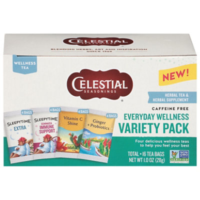 Cs Tea Wellness Variety Pack 16ct - 16 CT - Image 2