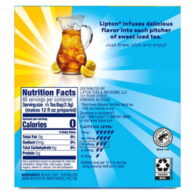 Lipton Ice Tea Bag Southern Sweet Family 22 Pc - 22 CT - Image 4