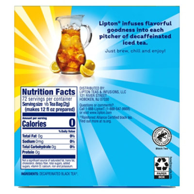 Lipton Blk Tea Bag Decaffeinated Family 24 Pc - 24 CT - Image 4