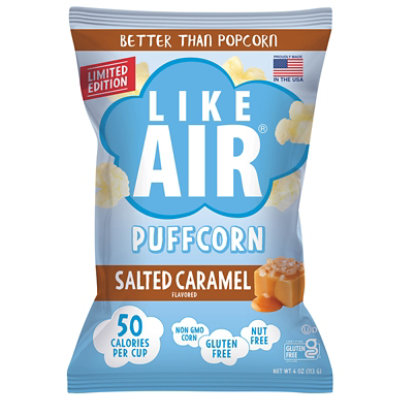 Like Air Puffcorn Salted Caramel 4oz - 4 OZ - Image 1