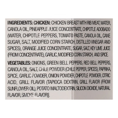 Del Real Chicken Fajitas With Vegetables 18 Oz - 18 OZ - Image 4