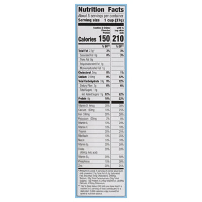 Cheerios Protein Cookies & Creme Large Size - 11.2 OZ - Image 3