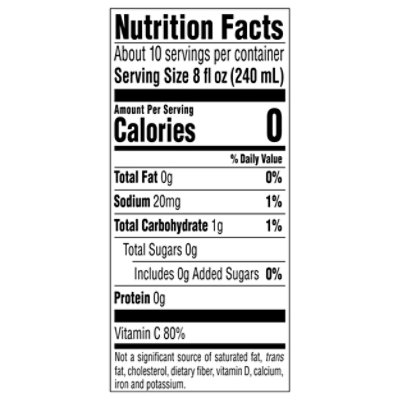 Minute Maid Zero Sugar Lemonade Bottle - 76 Fl. Oz. - Image 3