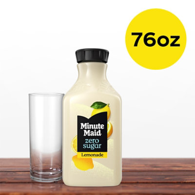 Minute Maid Zero Sugar Lemonade Bottle - 76 Fl. Oz. - Image 5