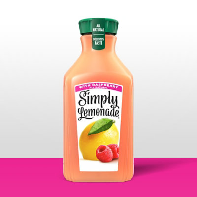 Simply Lemonade W/ Raspberry Bottle, 76 Fl Oz - 76 FZ - Image 4
