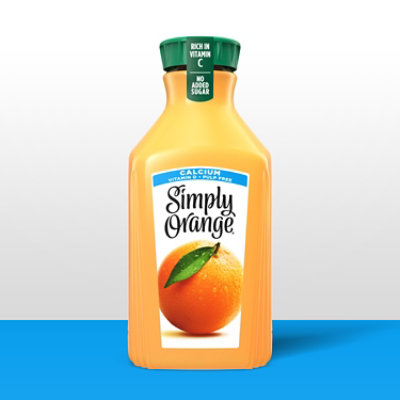 Simply Orange Juice Calcium Bottle, 76 Fl Oz - 76 FZ - Image 4