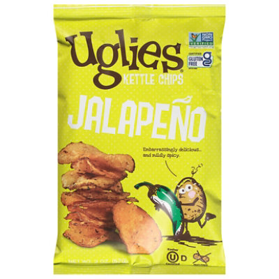 Uglies Jalapeno Kettle Chips - 2 OZ - Image 1