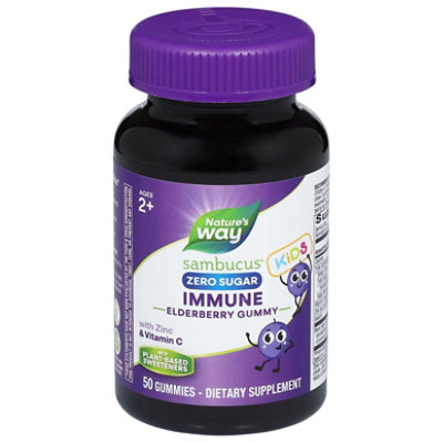 Sambucus Zero Sugar Kids Gummy - 50 CT - Image 2