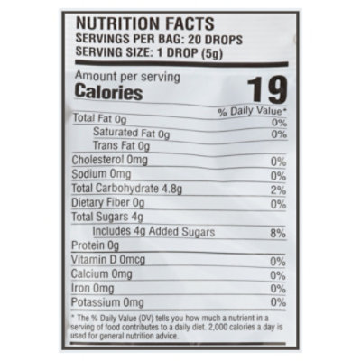 Honees Honey Ginger Drops Bag 3.5 Oz - 20 CT - Image 4