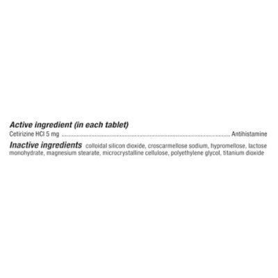 Zyrtec Allergy 5mg Tablet 15ct - 15 CT - Image 3