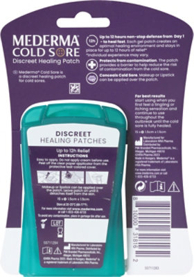 Mederma Cold Sore Patch 15's - 15 CT - Image 4