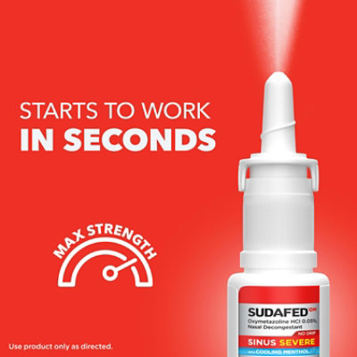 Sudafed Om Sinus Severe Nasal Mist Menth - 1 FZ - Image 2