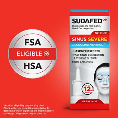 Sudafed Om Sinus Severe Nasal Mist Menth - 1 FZ - Image 3