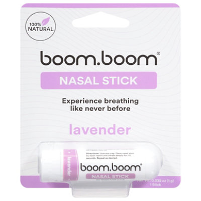 Boomboom Nasal Stick, Lavender 1pk - EA - Image 2