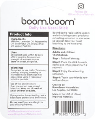 Boomboom Nasal Stick, Lavender 1pk - EA - Image 4