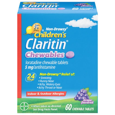 Clar Chld Grp Chew Alt Eas 5mg 60ct 3dz - 60 CT - Image 2