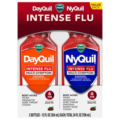 Dq/nq Intense Flu 2x12oz Combo - 2-12 FZ - Image 1