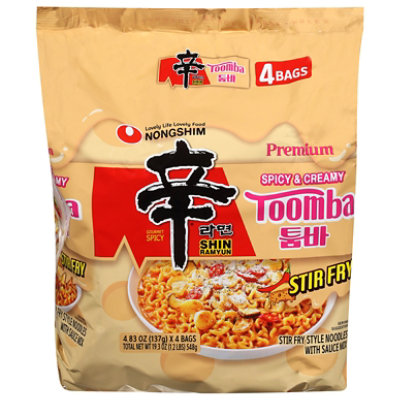 Nongshim Shin Ramen Toomba Multi 4-4.82oz - 4-4.82 OZ - Image 1