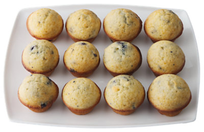 Blueberry Mini Muffins - 12 Count - Image 1