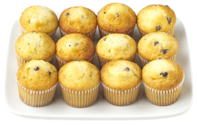 Chocolate Chip Mini Muffins - 12 Count - Image 1