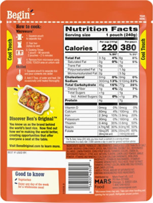 Bens Original Ready Rice Lemon And Herb - 8.466 OZ - Image 5
