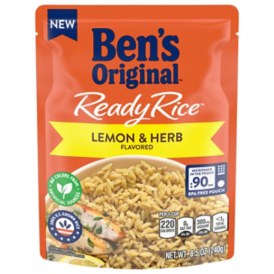 Bens Original Ready Rice Lemon And Herb - 8.466 OZ - Image 1