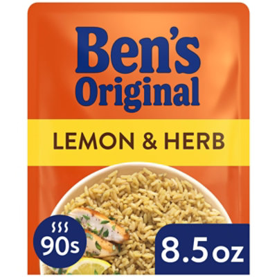 Bens Original Ready Rice Lemon And Herb - 8.466 OZ - Image 2