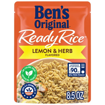 Bens Original Ready Rice Lemon And Herb - 8.466 OZ - Image 1