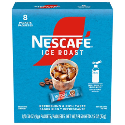 Nescafe Instant Ice Roast Coffee 8x9g - 2.5 OZ - Image 1