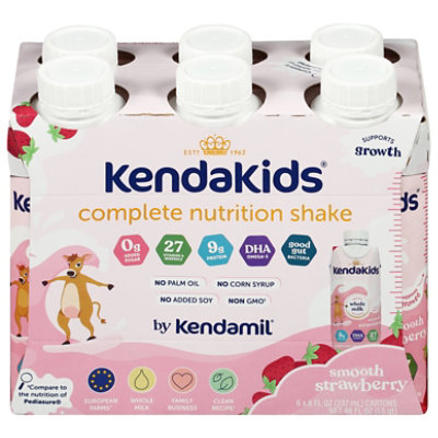 Kendakids Vita Boost Shake - Strwbry - 6-8 FZ - Image 1